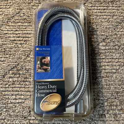 Alsons 495 DS 69 PK Heavy Duty Commercial Hand Shower Hose Double Spiral Chrome