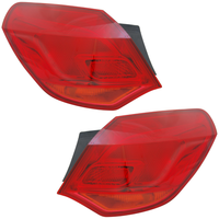 RüCkleuchten Set FüR Opel Astra J 2009- FließHeck Rot RüCklichter Heckleuchten
