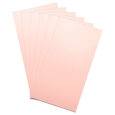 6Pcs Single Sided Copper Clad PCB Boards, FR-4 Fiberglass, 200 x 100 x 1mm