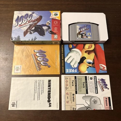 1080 Snowboarding (Nintendo 64 N64) Complete - Tested - Authentic