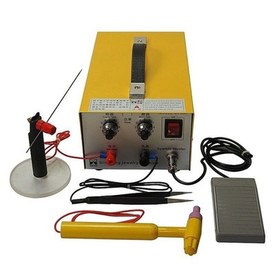 Handheld Spot Welder Jewelry Gold Silver Collision Welding Machine DX-30A