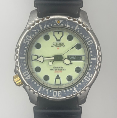 Vintage CITIZEN Promaster 8203-824415 Y Diver / Taucheruhr | 42mm |  Leuchtkeks 
