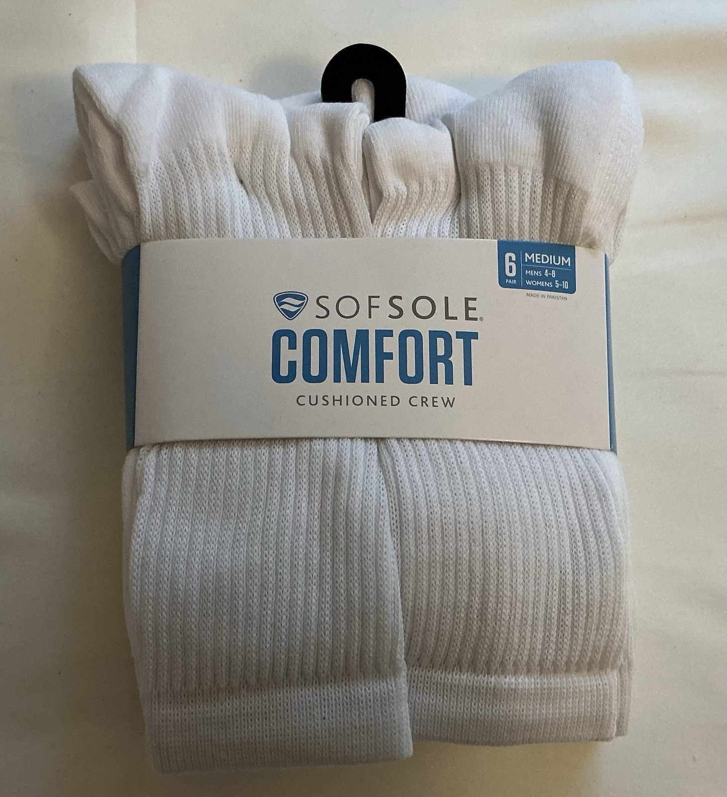 SAOLA Calze Sportive Suola Morbida Comfort Casual Cuscino Crew Medium Unisex 24 Paia