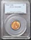 1909 VDB Lincoln Cent, PCGS MS64 Red