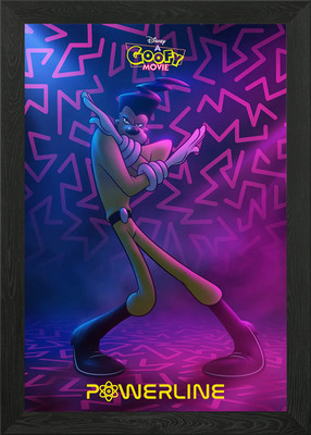 A Goofy Movie Powerline Gerahmtes Wandbild Poster Leinwanddruck Bild