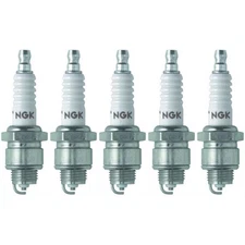 NGK Spark Plug 3923 (5-PACK); BPR8ES 14mm Copper Core Nickel, Flat Seat, HR 8