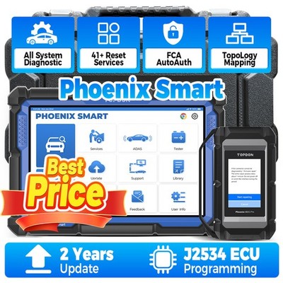 TOPDON Phoenix Smart Online Programming for BMW Benz Audi VW VAG Guided Function