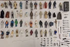 Vintage Star Wars Kenner Action Figure Lot 1977–1985 w/ Weapons & Accessories