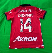 Puma Liga MX Chivas Del Guadalajara Chicharito Hernández #14 Jersey Size S.