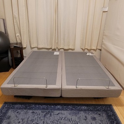 Tempur-Pedic King Adjustable Base w/ Massage Memory & 2 Remote Controls  $500