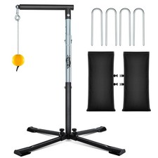 Baseball Softball Batting Tee with Tethered Ball, Auto Reset Baseball Swing T...