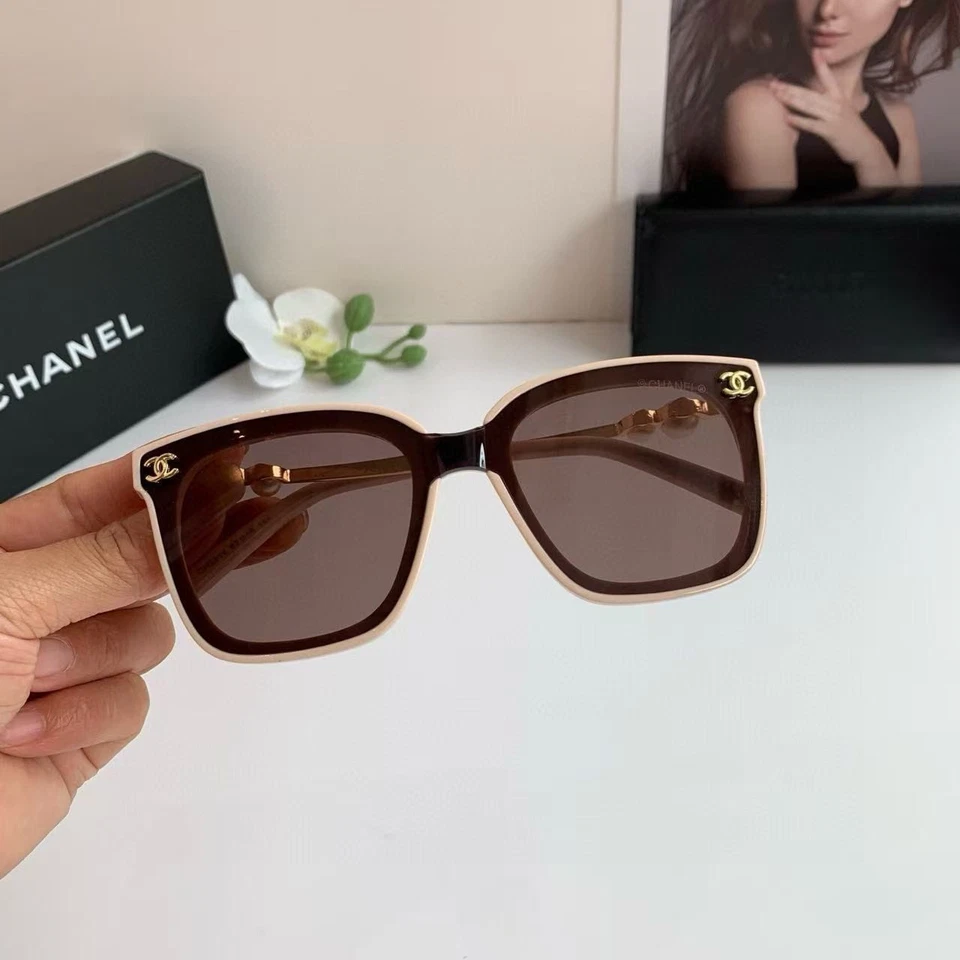 Chanel Women's Classic Sunglasses Pink Rectangular Frame CH2314/63-16-145 - Image 2 of 4