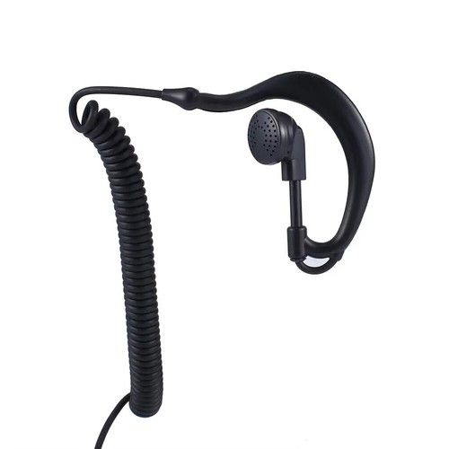 3.5mm Listen Only Acoustic Tube Police Headset Earpiece Speaker Mic Top Quality - Zdjęcie 17 z 26