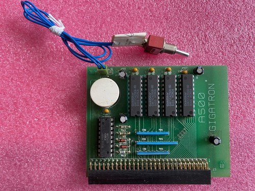 Speicher Erweiterung 512kb GIGATRON für AMIGA 500/A500+ #05 05