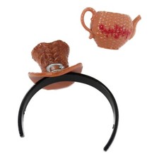 2013 Ever After High Hat Tastic Party Cerise Hood Hat Headband Tea Pot BJH33