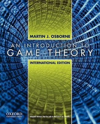 Introduction to Game Theory, Paperback by Osborne, Martin J.-Good