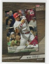 Mike Trout 2019 Topps Baseball Topps Now Review #TN-8 Los Angeles Angels