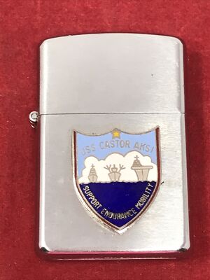 US Navy USS Castor Aksi VTG Prince Cornet Rocky Lighter Vietnam ERA
