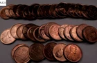1909 VDB Lincoln Wheat Penny Cent Lot ~ Gem BU (red) ~ 10 Coin Set