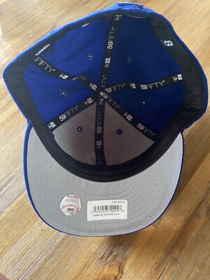 Kith x MLB Yankees New Era 59Fifty Retro Crown Cap Royal Blue Size
