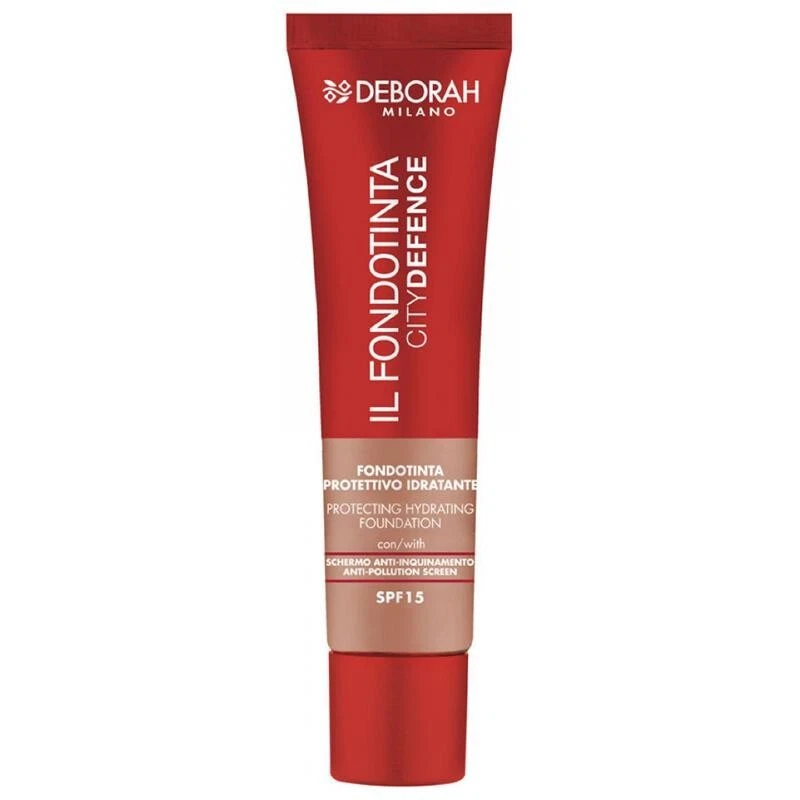 Deborah - Fondotinta City Defence Make Up Protettivo Idratante Trucco Viso 05
