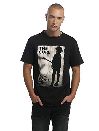 T-shirt Enfant The Cure – Boys Don't Cry Noir Officiel, 100 % Coton Pour Petit Fan De Rock