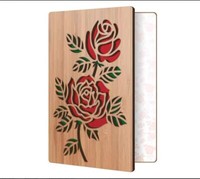 Rose Liebe Love 2Er GrußKarten FüR Valentinstag Muttertag Geburtstag Danke Gruss