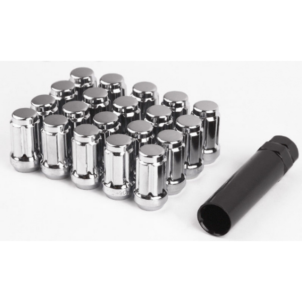 Mustang Black Bulge Acorn Lug Nut Kit; 14mm x 1.5; Set of 20 (15-25 Mustang) - Free Shipping Mustang Black Bulge Acorn Lug Nut Kit; 14mm x 1.5; Set of 20 (15-25 Mustang) - Free Shipping