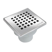 Bodenablauf Edelstahl 150X150Mm Hofablauf Terrasse Duschablauf Badablauf Dn 50