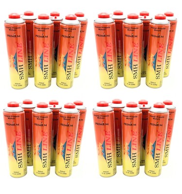 Universal Druckgasdose Gas Propan Butan 600ml 338g Gewindeanschluß ventil 7/16