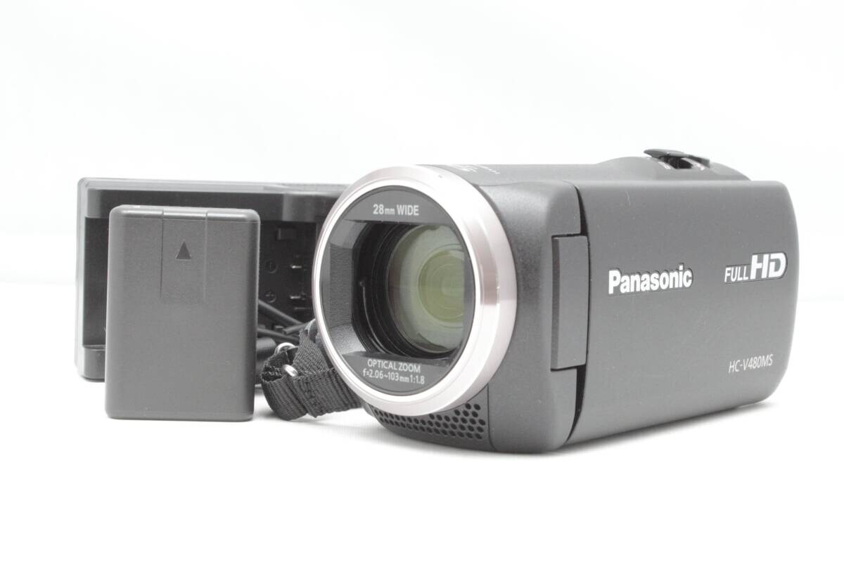 Panasonic　HC-V480MS Panasonic HC-V480MS video camera operation confirmed From