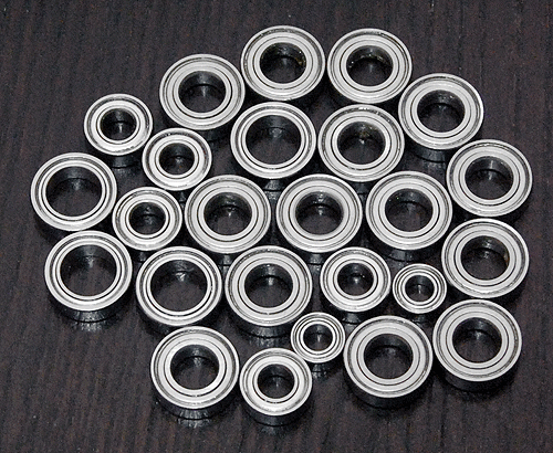 (25pcs) HPI E-SAVAGE Metal Sealed Ball Bearing Set - Picture 1 of 1