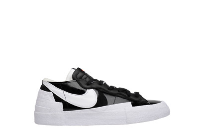 Size 14 - Nike Blazer Low x Sacai Shiny Black 2022