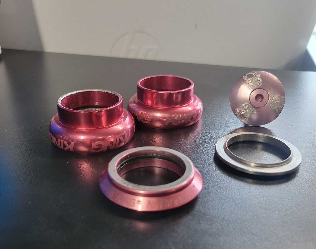 Chris King Headset PINK No Threadset 1-1/8 Sotto Voce | eBay