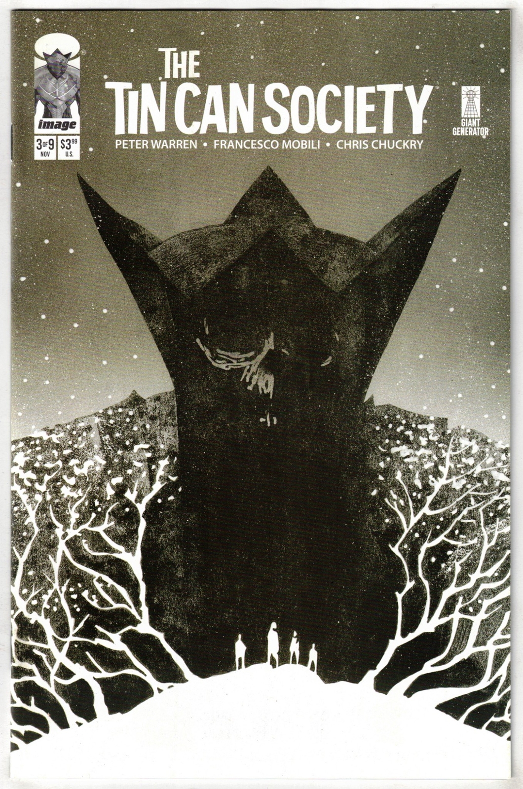 TIN CAN SOCIETY #3- 1:10 JEFFREY ALLEN LOVE BW VARIANT- IMAGE
