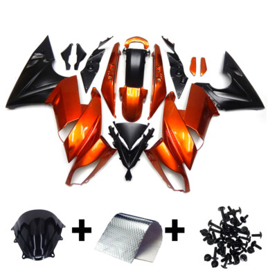 Injection Orange Fairing Kit for Kawasaki Ninja 650R 2009 10 2011 ER-6F Bodywork