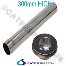 300mm 40mm COMMERCIAL CATERING SINK STAINLESS STEEL PLUG  AND WASTE OUTLET SET