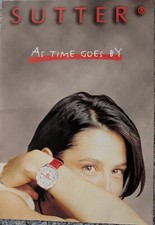 UdSSR Uhren Prospekt 1996/ 97 - Sutter - "As time goes by"