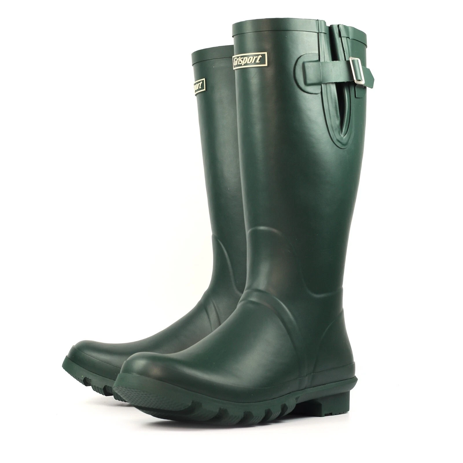 Grisport Petersfield Green Waterproof Wellington Boots Walking Fishing Hunting