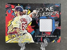 2022 Diamond Kings Connor Seabold Rookie Expression RC Jersey Relic #RE-CS