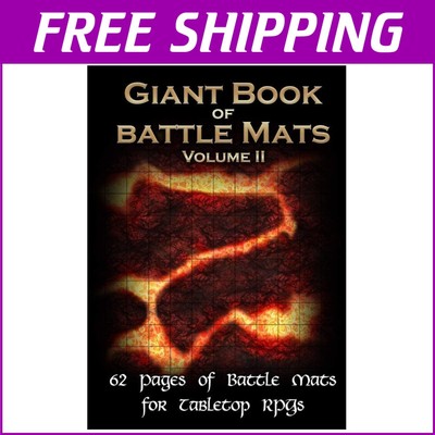 Giant Book of Battle Mats Volume 2 - Wipe Clean RPG Maps for Every Encounter
