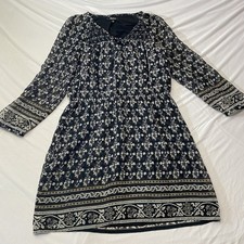 Madewell Dress Womans 6 Mini Short Lined Boho Hippie