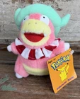 Tomy Fuzzy Pokemon Slowking Plush Toy Vintage 2001 With Tags 6” Tall