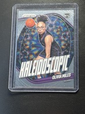 Olivia Miles 2025-26 Panini Prizm Rookie Kaleidoscopic #22 TCU Minnesota Lynx RC