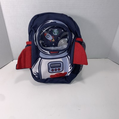 NWOT Willow & Wyatt Space Ship Mini Backpack Ages 1-4  W/ Toddler Safety Harness