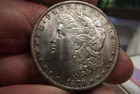 1878-S First Year  Morgan Silver Dollar UNC Cleaned