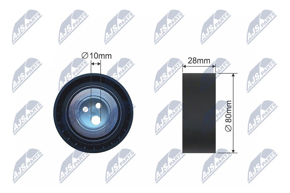Fits NTY RNK-FT-013 PULLEY IDLER V-BELT
