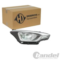 Diederichs Halogen Scheinwerfer Rechts Passend FüR Hyundai I20 | 6807080