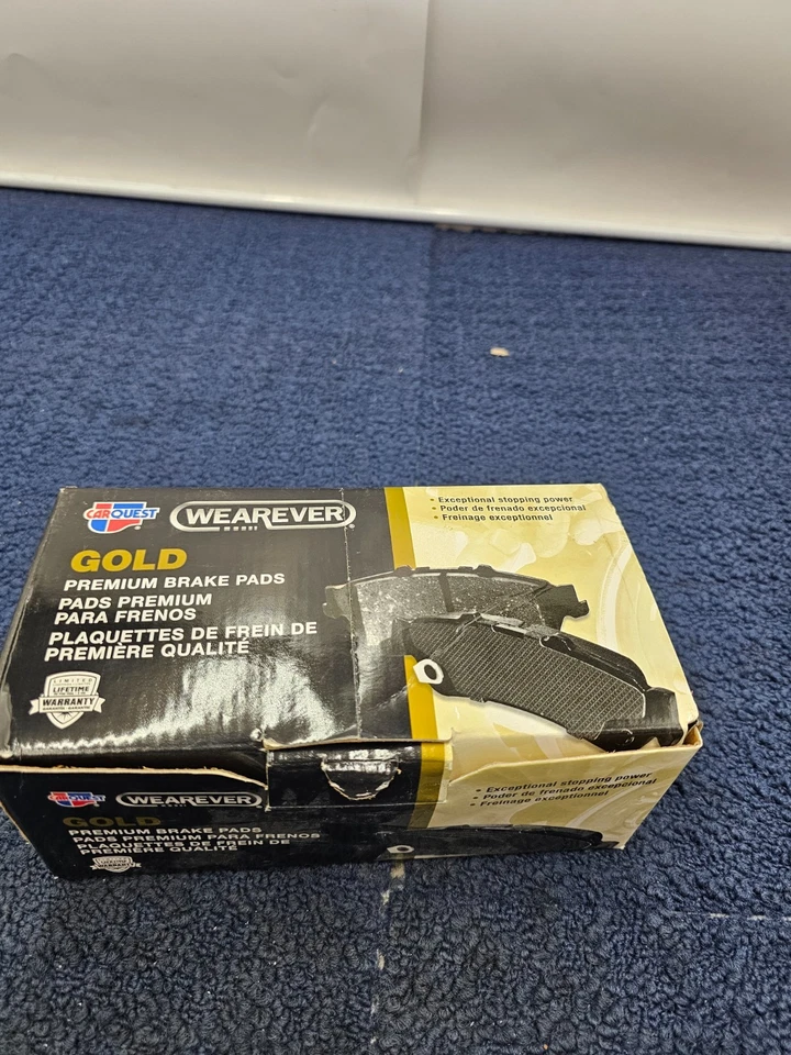 Pastilla de freno delantera de cerámica GNAD591 para Select 93-00 Chrysler Dodge Eagle Plymouth Foto 4 de 4