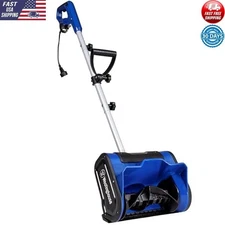 Electric Snow Shovel 11inch Wide Corded Lightweight 20ft Throw Power 300lbsmin